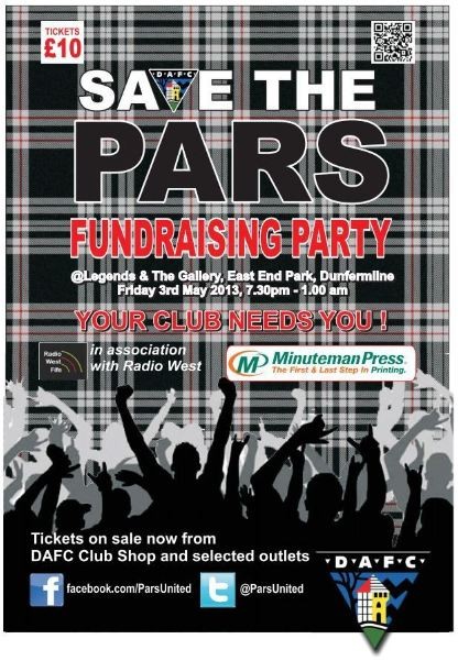 Fundraising Party 3rd may at Legends.