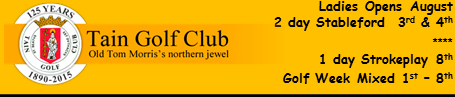 Bottom Banner Tain Ladies 13th Feb 2015