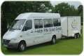 Minibus and Trailer